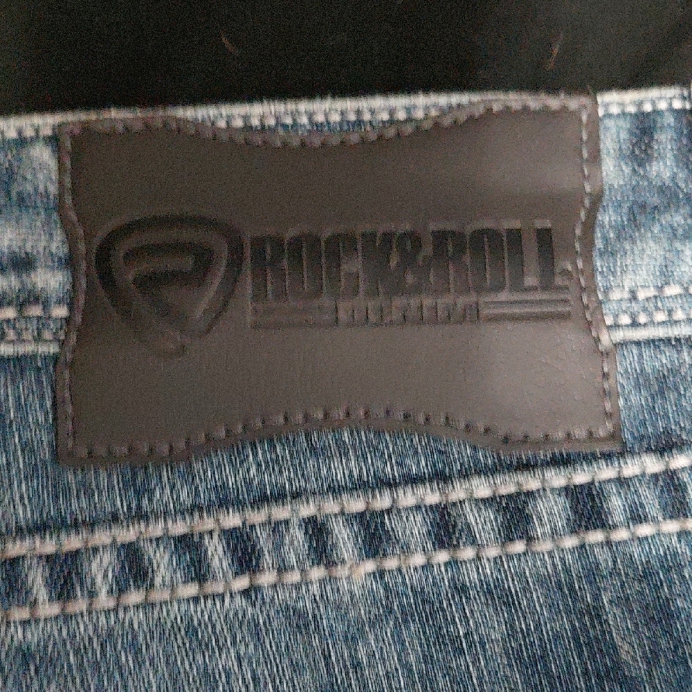 Rock & Roll Denim Men's Bootcut Jeans - Classic Blue - Picture 4 of 4